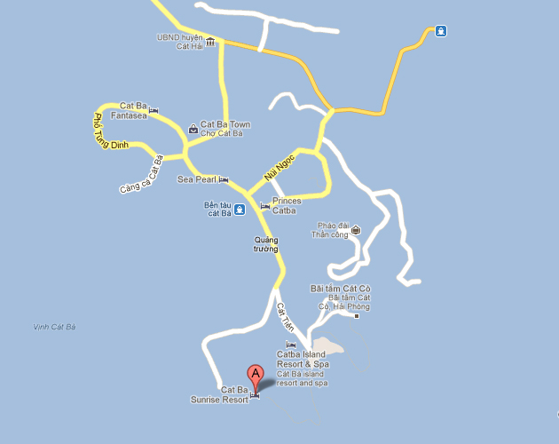 Catba-Sunrise-Resort-Location