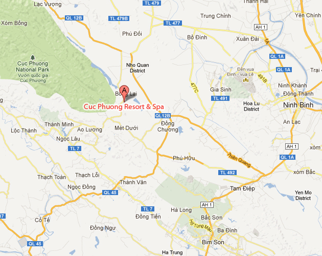 Cuc-Phuong-Resort-Spa-Location