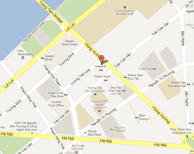 Imperial-Hotel-Hue-Location