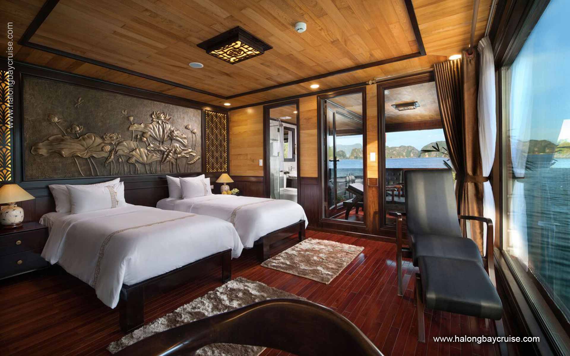 Perla-Dawn-Sails Grand Suite twin