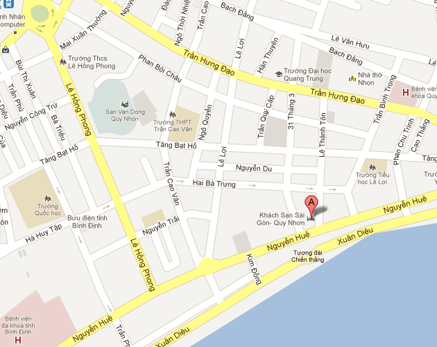 Saigon-Quy-Nhon-Hotel-Location